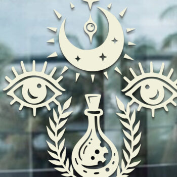 Intra απο ξύλο plywood 3mm-4mm πάχος - Γυάλινα πάνελ Μαγικός σχεδιασμός  Δίασταση 40x50 cm INTRAFABR-121807859 - Image 1