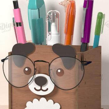 Intra απο ξύλο plywood 3mm-4mm πάχος - Πακέτο λέιζερ για γυαλιά και μολύβια Δίασταση 30x20 cm INTRAFABR-121991504 - Image 9