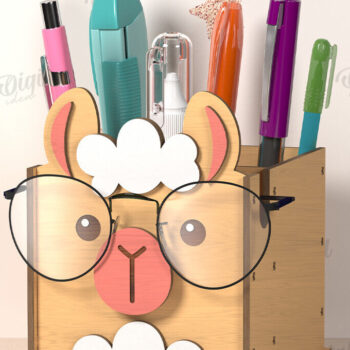 Intra απο ξύλο plywood 3mm-4mm πάχος - Πακέτο λέιζερ για γυαλιά και μολύβια Δίασταση 30x20 cm INTRAFABR-121991504 - Image 11