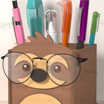 Intra απο ξύλο plywood 3mm-4mm πάχος - Πακέτο λέιζερ για γυαλιά και μολύβια Δίασταση 30x20 cm INTRAFABR-121991504 - Image 15