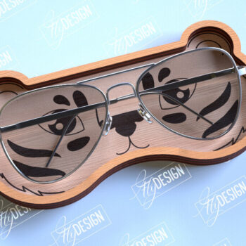 Intra απο ξύλο plywood 3mm-4mm πάχος - Πακέτο σχεδίασης θήκης γυαλιών Laser Cut Δίασταση 20x20 cm INTRAFABR-98990798 - Image 7