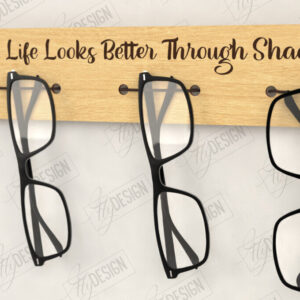 Intra απο ξύλο plywood 3mm-4mm πάχος - Βάση γυαλιών Laser Cut |Βάση γυαλιών Δίασταση 20x20 cm INTRAFABR-122896879