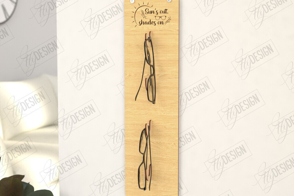 Intra απο ξύλο plywood 3mm-4mm πάχος - Βάση γυαλιών Laser Cut |Βάση γυαλιών Δίασταση 20x20 cm INTRAFABR-122896892