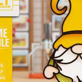 Intra απο ξύλο plywood 3mm-4mm πάχος - Δέσμη κοπής με λέιζερ Gnome 3d  Δίασταση 20x25 cm INTRAFABR-94976963 - Image 4