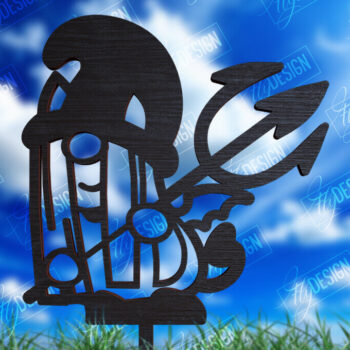 Intra απο ξύλο plywood 3mm-4mm πάχος - Πακέτο διακόσμησης κήπου Gnome | CNC Δίασταση 20x20 cm INTRAFABR-104058678 - Image 7