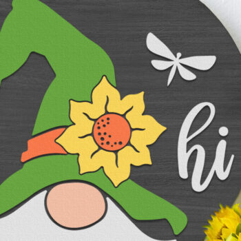 Intra απο ξύλο plywood 3mm-4mm πάχος - Gnome Hi , Πολυεπίπεδο κοπής πινακίδων πόρτας Δίασταση 4x4 cm INTRAFABR-118358846 - Image 1