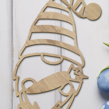 Intra απο ξύλο plywood 3mm-4mm πάχος - Πρότυπο Gnome Onelayered για  Δίασταση 34x7 cm INTRAFABR-90589808 - Image 1