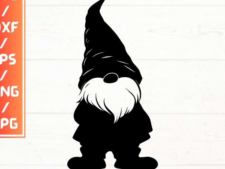 Intra απο ξύλο plywood 3mm-4mm πάχος - Gnome , DXF, EPS, JPG, PNG Δίασταση 20x20 cm INTRAFABR-115723068