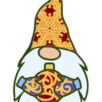 Intra απο ξύλο plywood 3mm-4mm πάχος - GNOMES CHRISTMAS BNDLE Αποκοπή αρχείων Δίασταση 10x13 cm INTRAFABR-17662378 - Image 7