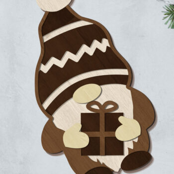 Intra απο ξύλο plywood 3mm-4mm πάχος - ΣΕΤ ΧΡΙΣΤΟΥΓΕΝΝΙΑΤΙΚΑ ΣΤΟΛΙΔΙΑ ΓΝΟΜΕΣ, Ξύλο κοπής Δίασταση 4x4 cm INTRAFABR-85047038 - Image 5