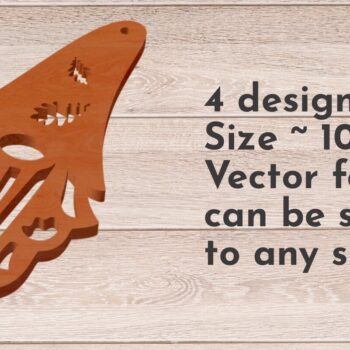 Intra απο ξύλο plywood 3mm-4mm πάχος - Μπρελόκ Gnomes με λέιζερ, Φθινόπωρο Δίασταση 4x4 cm INTRAFABR-82039541 - Image 3