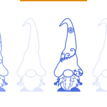 Intra απο ξύλο plywood 3mm-4mm πάχος -  με λέιζερ πολλαπλών επιπέδων GNOMES Δίασταση 3x8 cm INTRAFABR-11873352 - Image 5