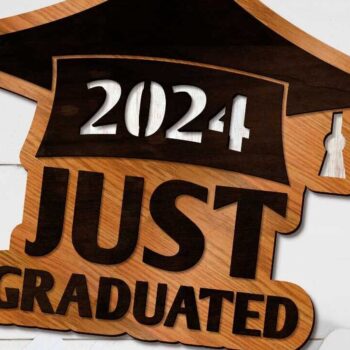 Intra απο ξύλο plywood 3mm-4mm πάχος - Graduating 2024 Set, Multilayer Template Δίασταση 10x10 cm INTRAFABR-94775136 - Image 10