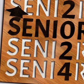 Intra απο ξύλο plywood 3mm-4mm πάχος - Graduating 2024 Set, Multilayer Template Δίασταση 10x10 cm INTRAFABR-94775136 - Image 11