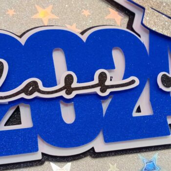 Intra απο ξύλο plywood 3mm-4mm πάχος - Graduation 2024 Cake Topper Δίασταση 20x20 cm INTRAFABR-103159065 - Image 1