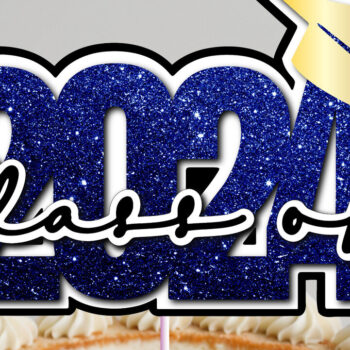 Intra απο ξύλο plywood 3mm-4mm πάχος - Graduation 2024 Cake Topper Δίασταση 20x20 cm INTRAFABR-103159065 - Image 2