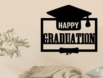 Intra απο ξύλο plywood 3mm-4mm πάχος - Graduation 2024 Laser Metal Wall Bundle Δίασταση 6x6 cm INTRAFABR-97384528 - Image 7