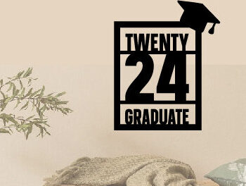 Intra απο ξύλο plywood 3mm-4mm πάχος - Graduation 2024 Laser Metal Wall Bundle Δίασταση 6x6 cm INTRAFABR-97384528 - Image 11