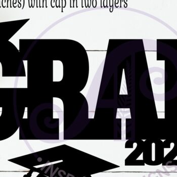 Intra απο ξύλο plywood 3mm-4mm πάχος - Graduation 2025 Signature Wall Signature. Δίασταση 30x20 cm INTRAFABR-118442645 - Image 3