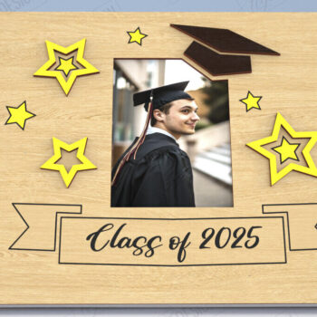 Intra απο ξύλο plywood 3mm-4mm πάχος - Εξώφυλλο άλμπουμ αποφοίτησης | Βιβλίο επισκεπτών Grad Δίασταση 20x20 cm INTRAFABR-119129752 - Image 1