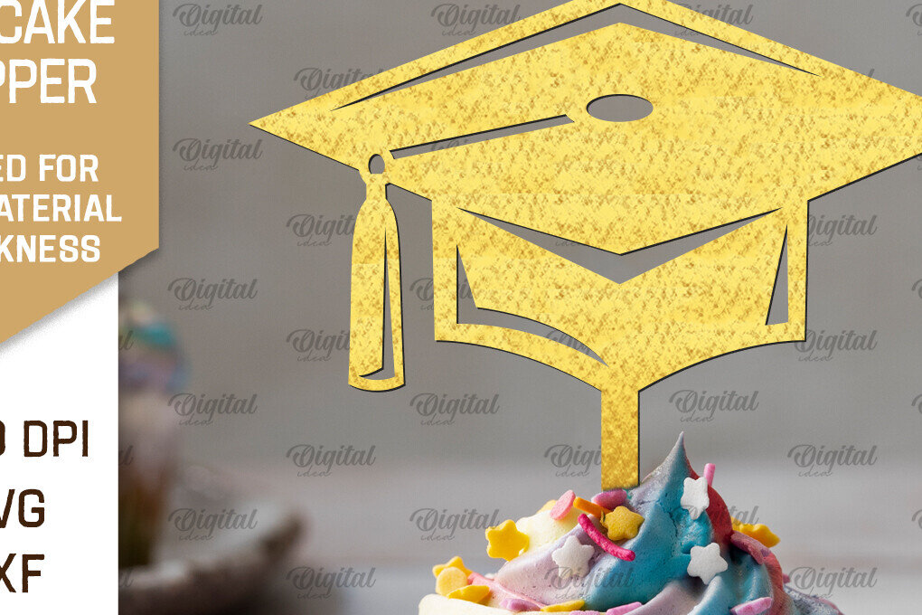 Intra απο ξύλο plywood 3mm-4mm πάχος - Κοπή Laser Topper Topper Graduation Cake Δίασταση 30x20 cm INTRAFABR-95252098