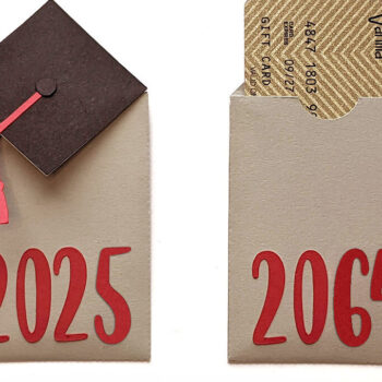 Intra απο ξύλο plywood 3mm-4mm πάχος - Κάτοχος δωροκάρτας Graduation Cap Δίασταση 30x20 cm INTRAFABR-25127673 - Image 1