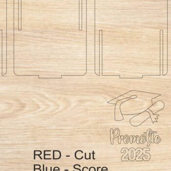 Intra απο ξύλο plywood 3mm-4mm πάχος - Στήριγμα Μαρκαδόρου Αποφοίτησης | Δάσκαλος Δίασταση 4x4 cm INTRAFABR-120166642 - Image 10