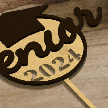 Intra απο ξύλο plywood 3mm-4mm πάχος - Πρότυπα διακοσμητικών κορυφών αποφοίτησης Δίασταση 6x10 cm INTRAFABR-96304266 - Image 4