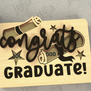 Intra απο ξύλο plywood 3mm-4mm πάχος - Κάτοχος δωροκάρτας αποφοίτησης | Grad 2025 Δίασταση 10x15 cm INTRAFABR-118351092