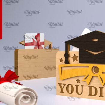 Intra απο ξύλο plywood 3mm-4mm πάχος - Πακέτο κατόχων δωροκάρτας αποφοίτησης Δίασταση 30x20 cm INTRAFABR-96206054 - Image 7