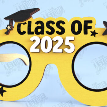 Intra απο ξύλο plywood 3mm-4mm πάχος - Γυαλιά Αποφοίτησης | Γυαλιά πάρτι | CNC Δίασταση 20x20 cm INTRAFABR-118752606 - Image 1