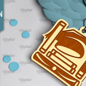 Intra απο ξύλο plywood 3mm-4mm πάχος - Λέιζερ Μπρελόκ Αποφοίτησης. Μπρελόκ  Δίασταση 4x4 cm INTRAFABR-96275958