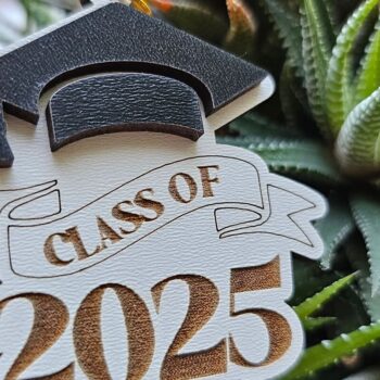 Intra απο ξύλο plywood 3mm-4mm πάχος - αποκοπής λέιζερ Keychain Graduation Δίασταση 4x4 cm INTRAFABR-120969921 - Image 8
