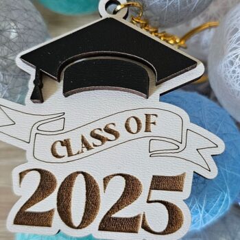 Intra απο ξύλο plywood 3mm-4mm πάχος - αποκοπής λέιζερ Keychain Graduation Δίασταση 4x4 cm INTRAFABR-120969921 - Image 10