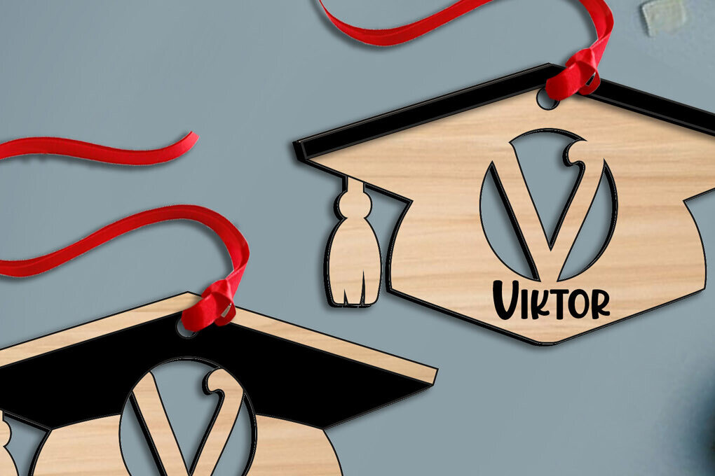 Intra απο ξύλο plywood 3mm-4mm πάχος - Διακοσμητικό γράμμα V αποκοπής με λέιζερ αποφοίτησης Δίασταση 30x20 cm INTRAFABR-116038393