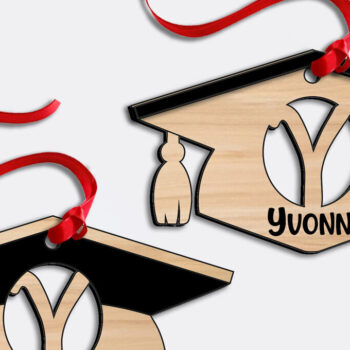 Intra απο ξύλο plywood 3mm-4mm πάχος - Στολίδι γράμματος Y αποκοπής με λέιζερ αποφοίτησης Δίασταση 6x6 cm INTRAFABR-116038646 - Image 3