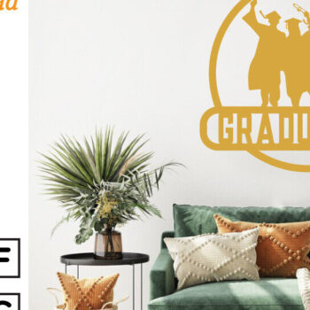 Intra απο ξύλο plywood 3mm-4mm πάχος - Μεταλλική Πινακίδα Αποφοίτησης - Μονόγραμμα-λέιζερ Δίασταση 40x50 cm INTRAFABR-99893406 - Image 4