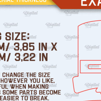 Intra απο ξύλο plywood 3mm-4mm πάχος - Κάρτα αποφοίτησης με λέιζερ Δίασταση 30x20 cm INTRAFABR-95172932 - Image 2