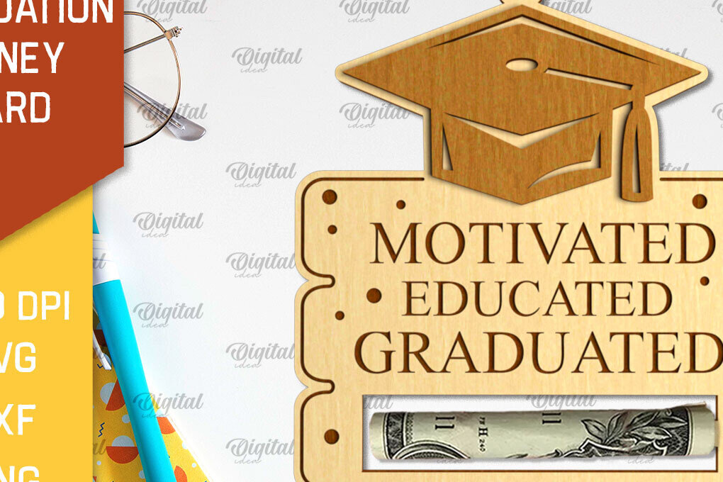 Intra απο ξύλο plywood 3mm-4mm πάχος - Κάρτα αποφοίτησης με λέιζερ Δίασταση 30x20 cm INTRAFABR-95171928