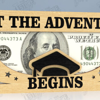 Intra απο ξύλο plywood 3mm-4mm πάχος - Κάτοχος Χρημάτων Αποφοίτησης | Grad 2025 |CNC Δίασταση 20x20 cm INTRAFABR-118829550 - Image 1