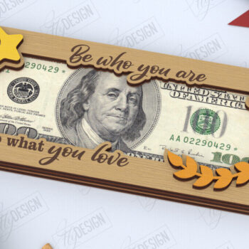 Intra απο ξύλο plywood 3mm-4mm πάχος - Κάτοχος Χρημάτων Αποφοίτησης | Grad 2025 |CNC Δίασταση 20x20 cm INTRAFABR-118824588 - Image 1