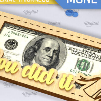 Intra απο ξύλο plywood 3mm-4mm πάχος - Πακέτο  Κάτοχος Χρημάτων Αποφοίτησης Δίασταση 30x20 cm INTRAFABR-96507268 - Image 6