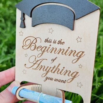 Intra απο ξύλο plywood 3mm-4mm πάχος - Holder Money Graduation Δίασταση 20x20 cm INTRAFABR-121358582 - Image 3