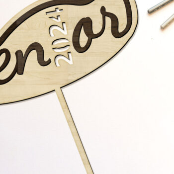 Intra απο ξύλο plywood 3mm-4mm πάχος -  με λέιζερ πολλαπλών στρώσεων βαθμονόμησης Δίασταση 6x10 cm INTRAFABR-95783315 - Image 2