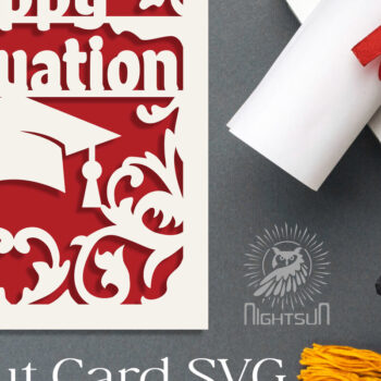 Intra απο ξύλο plywood 3mm-4mm πάχος - Κάρτα αποφοίτησης  Δίασταση 20x20 cm INTRAFABR-70828566 - Image 1