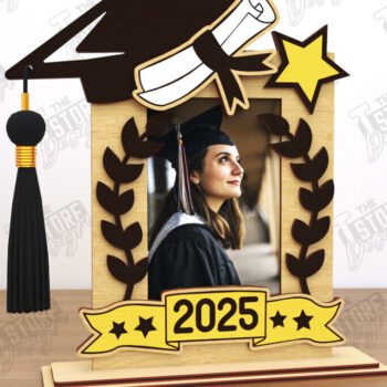 Intra απο ξύλο plywood 3mm-4mm πάχος - Κορνίζα αποφοίτησης | Επιτραπέζια φωτογραφία Δίασταση 20x25 cm INTRAFABR-118675771 - Image 1