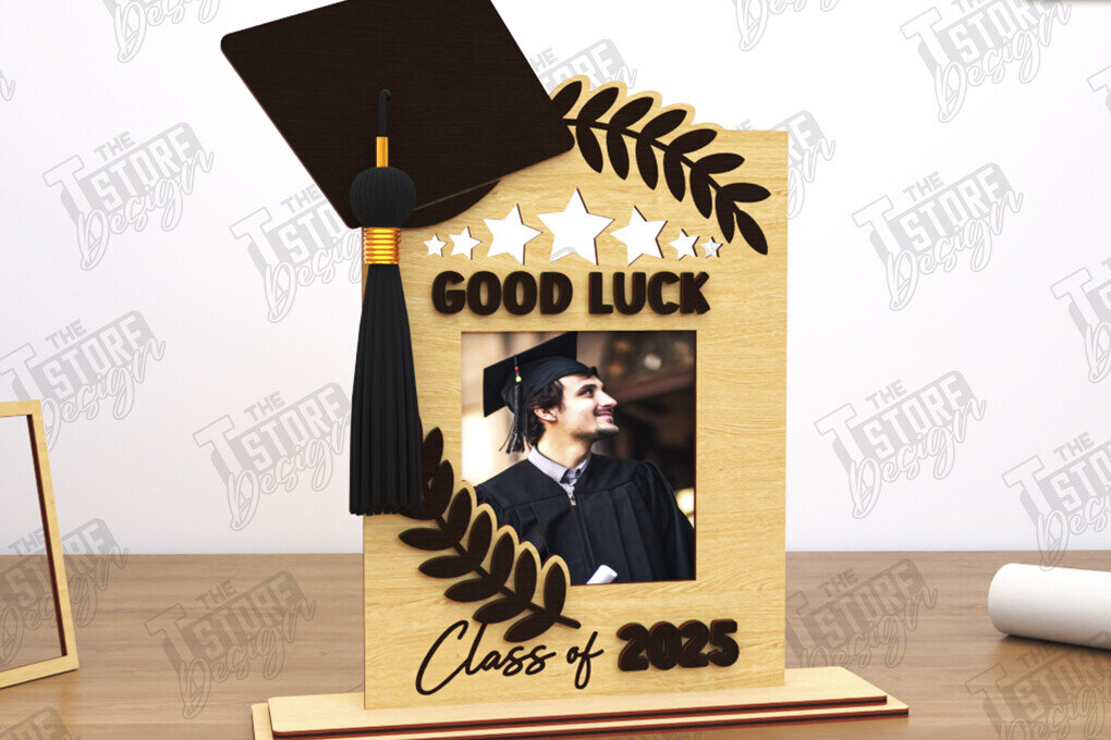 Intra απο ξύλο plywood 3mm-4mm πάχος - Κορνίζα αποφοίτησης | Επιτραπέζια φωτογραφία Δίασταση 20x25 cm INTRAFABR-118675775