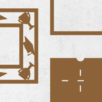 Intra απο ξύλο plywood 3mm-4mm πάχος - Αποφοίτηση Κορνίζες φωτογραφιών κομμένα αρχεία Δίασταση 5x7 cm INTRAFABR-121488579 - Image 2