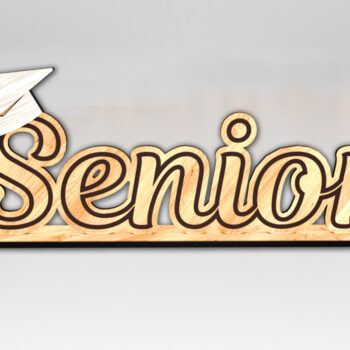 Intra απο ξύλο plywood 3mm-4mm πάχος - Graduation Senior Decor Δίασταση 6x3 cm INTRAFABR-121440716 - Image 2