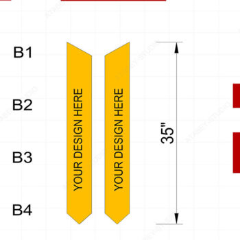 Intra απο ξύλο plywood 3mm-4mm πάχος - Graduation Stole Template Stole Temp Δίασταση 30x20 cm INTRAFABR-70222027 - Image 2